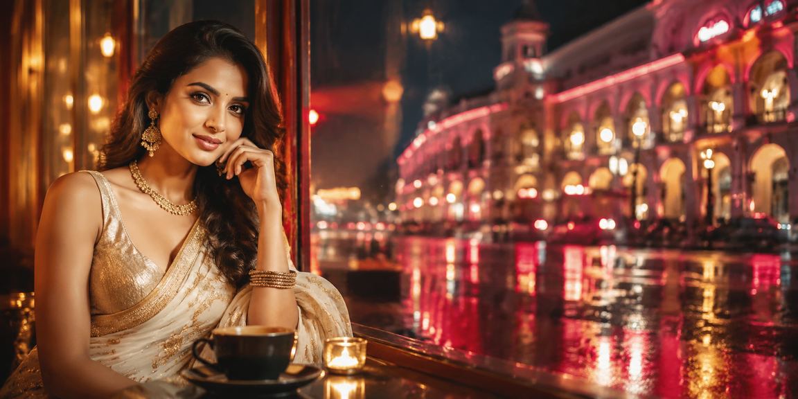 Gaming slots interface on mobile device in Delhi city setting